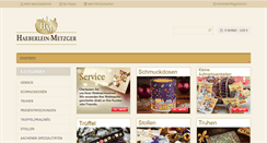 Desktop Screenshot of haeberlein-metzger.de
